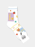 Diary Deco Smile Socks