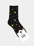 Rainbow Smile Day Socks