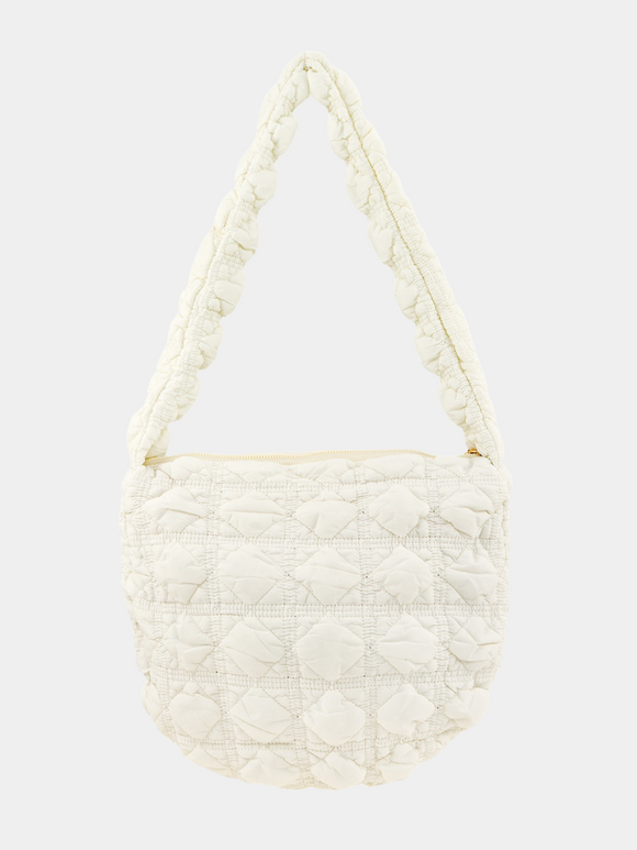 Puffer quilted crossbody bag