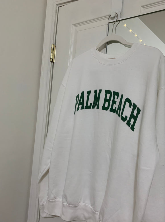 Palm Beach oversized sweatshirt
