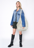 Large quilted bag