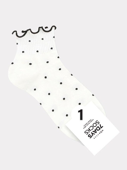 Frill Dot socks