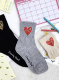 Drawing Heart socks