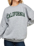 California fleece sweatshirt