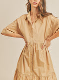 Brianna Love Lemon Shirt Dress